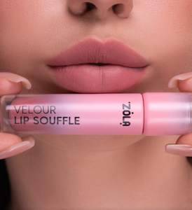 ZOLA Velour Lip Souffle Matowa Pomadka do Ust 01 Rose Dream 4,2 ml