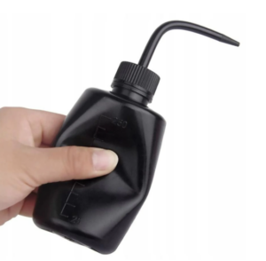Butelka Tryskawka Do Mycia Czarna 250 ml