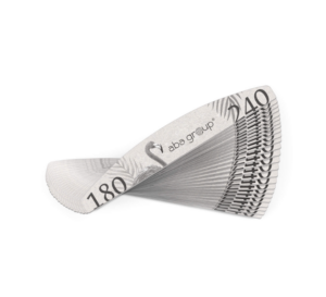 ABA GROUP Pilnik Do Paznokci Bezpieczny Pakiet Półksiężyc 180/240 Standard 1 szt