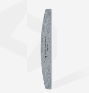 STALEKS Pilnik Mineralny do Paznokci Półksiężyc Łódka SMART 40 180/240 grit Zestaw 25 szt