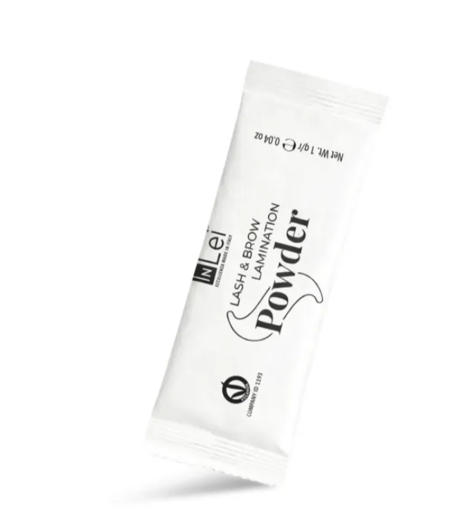 496710245c89d1b5155d33bfb810aa72.png Inlei® "S-POWDER" Puder do Laminacji Rzęs i Brwi Saszetka 1 g