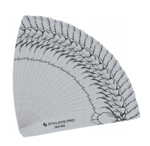 STALEKS Pilnik Mineralny do Paznokci Półksiężyc Łódka EXPERT 40 150 / 180 grit 100 szt
