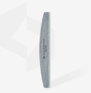 STALEKS Pilnik Mineralny do Paznokci Półksiężyc Łódka SMART 40 100/180 grit Zestaw 25 szt