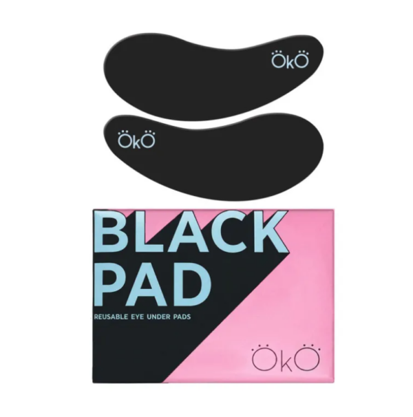 OkO Płatki Silikonowe Czarne Black Pad 1 Para