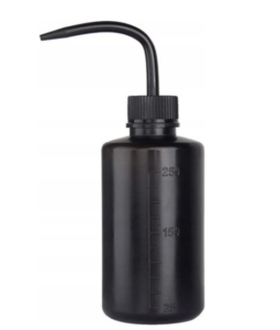Butelka Tryskawka Do Mycia Czarna 250 ml
