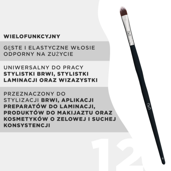 OkO Pędzel Językowy 12 Black