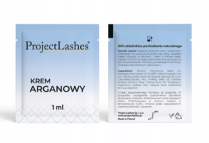 ProjectLashes Krem Arganowy Zestaw Saszetek 3 x 1 ml