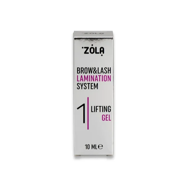 ZOLA Zestaw do laminacji brwi i rzęs srebrny - obrazek 4