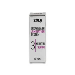 ZOLA Zestaw do laminacji brwi i rzęs srebrny