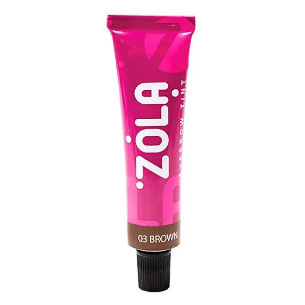 ZOLA Farba do brwi z kolagenem 15ml. - obrazek 4