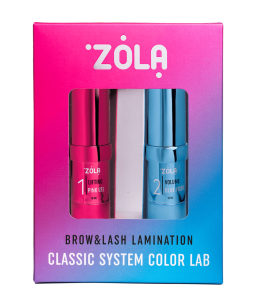 ZOLA Color Lab System Zestaw do laminacji Brwi i Rzęs