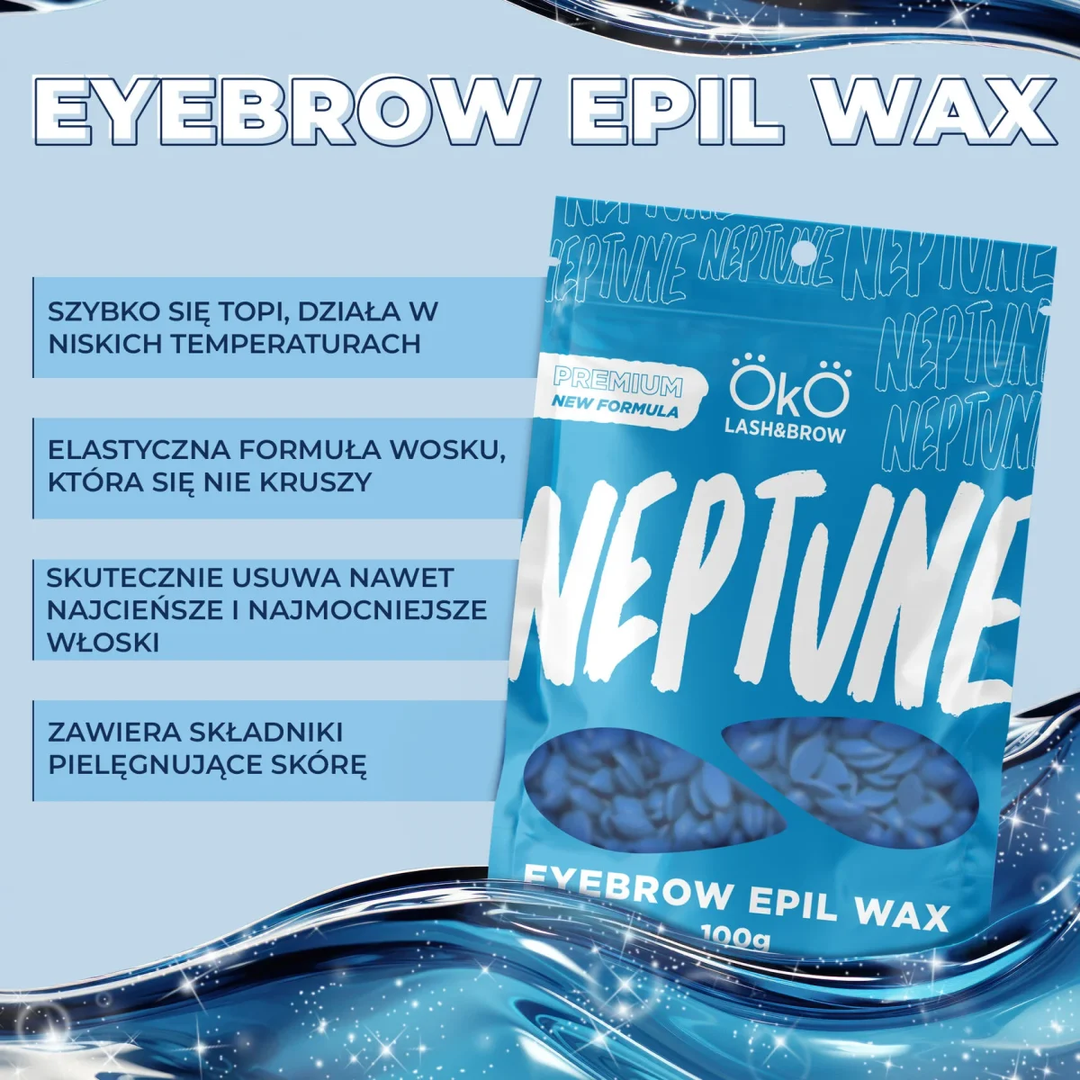 OkO wax Neptune (Blue) 100g