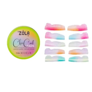 ZOLA Formy silikonowe Chic Curl – idealne formy do liftingu rzęs