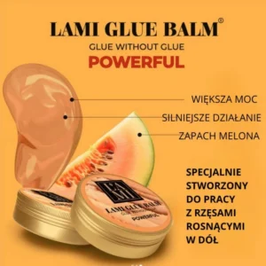Lami Lashes klej do lami rzęs Glue Balm 20ml Melon Powerful