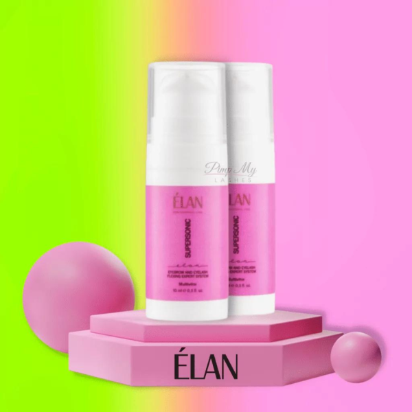 ELAN SUPERSONIC 2.0 Serum 1 PINK Preparat do laminacji Brwi i Rzęs 10ml - obrazek 4