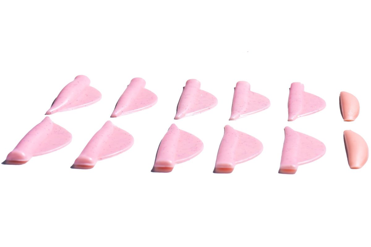 ZOLA Pinky shiny pads Formy silikonowe do laminacji rzęs - obrazek 3