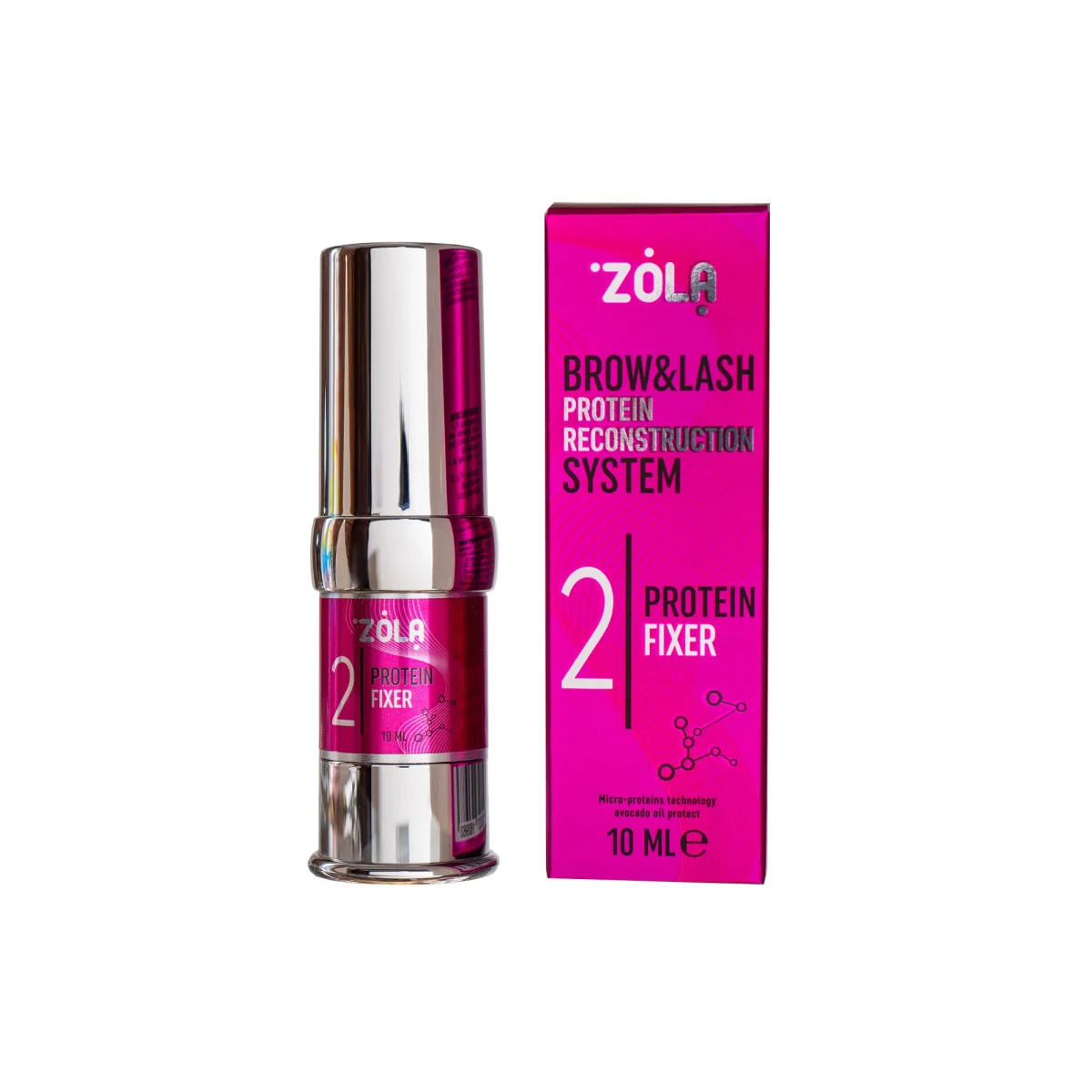 ZOLA Protein Fixer Krok 02 Preparat do laminacji rzęs i brwi 10 ml - obrazek 12
