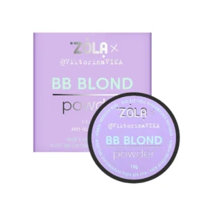 ZOLA Fioletowy Puder do Brwi - BB Powder
