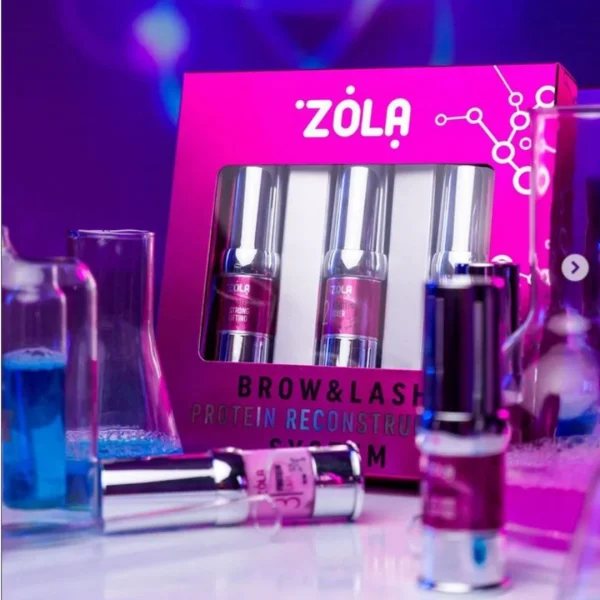 ZOLA Protein Fixer Krok 02 Preparat do laminacji rzęs i brwi 10 ml - obrazek 10