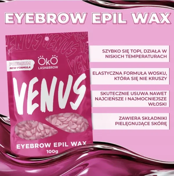 OkO wax Venus (Pink) 100g