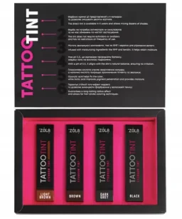 ZOLA Zestaw farb TATTOO TINT 4x15ml - Intensywne Barwy