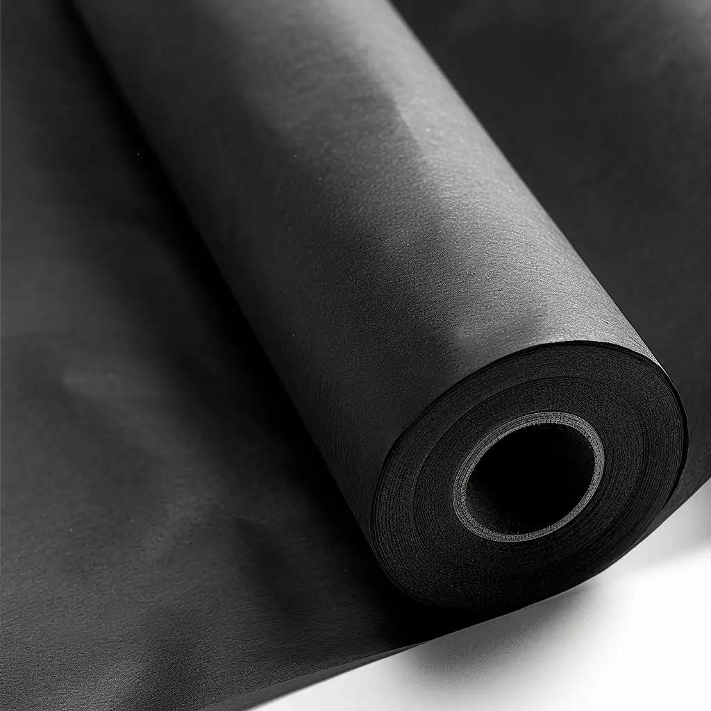 Podkład flizelinowy czarny 80 cm x 50 m EKO