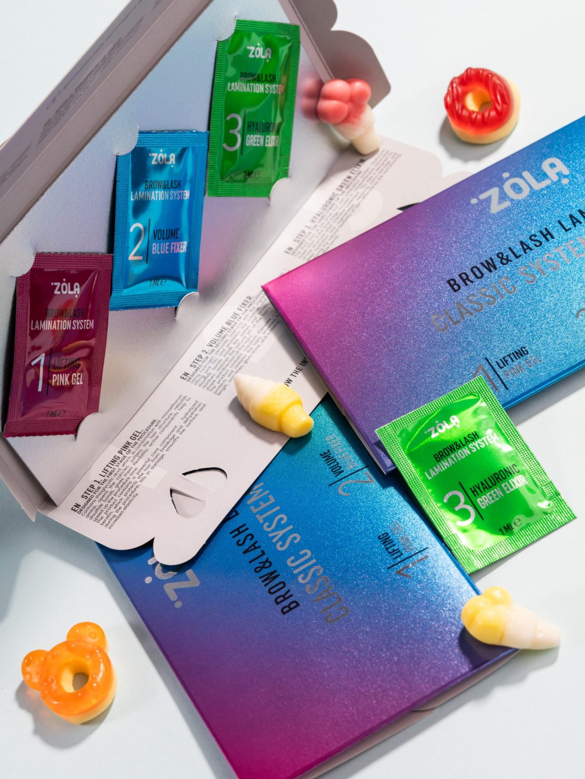 ZOLA Color Lab zestaw saszetek 3 x 1ml