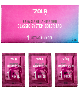 ZOLA Color Lab 01 Lifting Pink Gel zestaw saszetek 3 x 1ml – Główne cechy i zalety