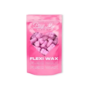 elastyczny różowy wosk do depilacji twardy Flexi Wax 100 g