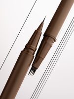 ZOLA x Makarevich Eyebrow Liner do brwi Brąz Quad brush