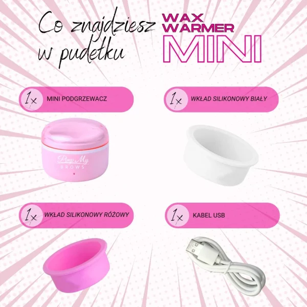 Pimp My Lashes Podgrzewacz do wosku WAX WARMER MINI - obrazek 5