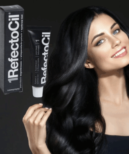 pure black RefectoCil Farbka do brwi i rzęs 1 Czarna Black 15 ml