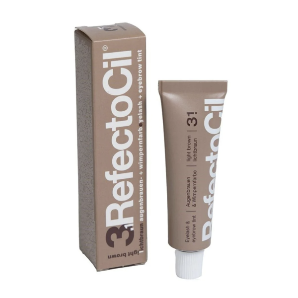 RefectoCil 3.1 Farbka do brwi i rzęs Jasny brąz Light Brown 15 ml