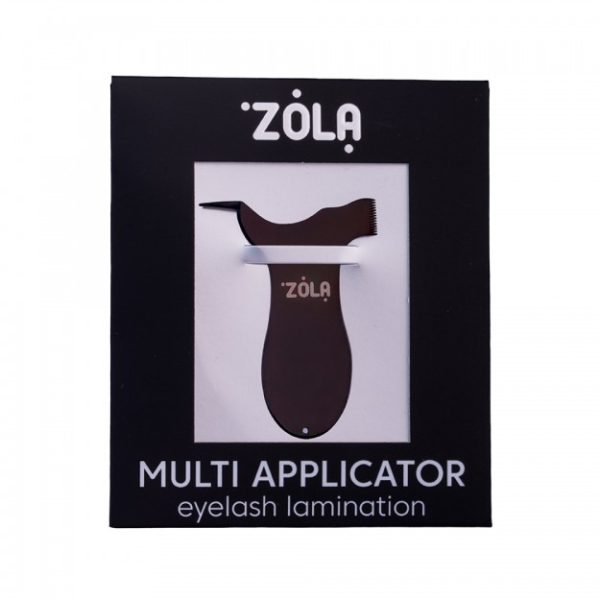 ZOLA grzebyk metalowy do laminacji MULTI Black