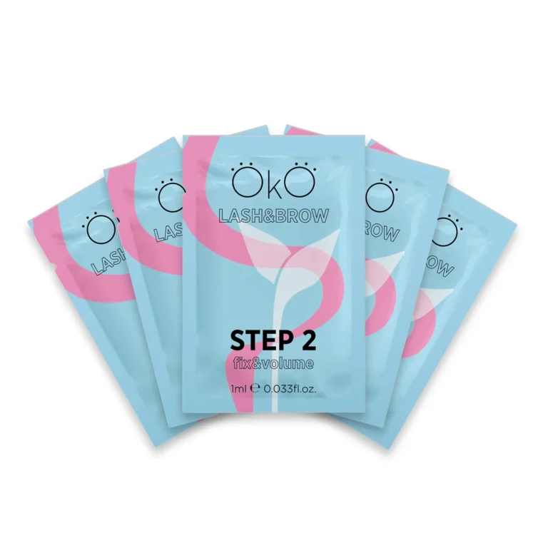 OkO Preparat do laminacji LAMI STEP 2 Fix&Volume Saszetka 1 ml 1 szt - obrazek 2