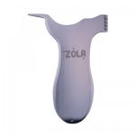 ZOLA grzebyk do laminacji metalowy MULTI Silver
