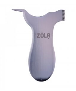 ZOLA grzebyk do laminacji metalowy MULTI Silver