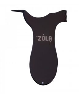 ZOLA grzebyk metalowy do laminacji MULTI Black