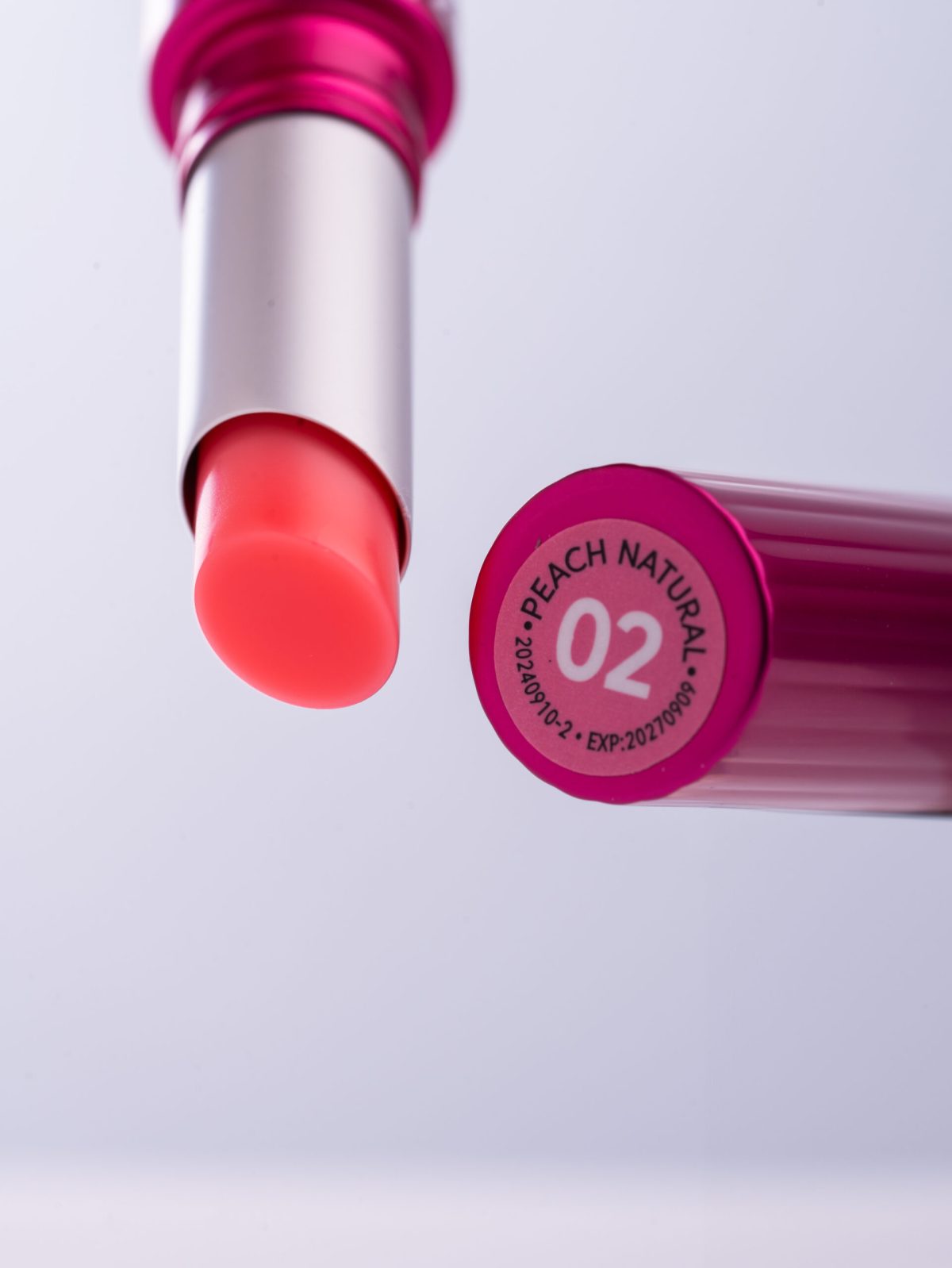 ZOLA Lip Tint Balm Balsam do ust 02 Peach Natural - obrazek 2