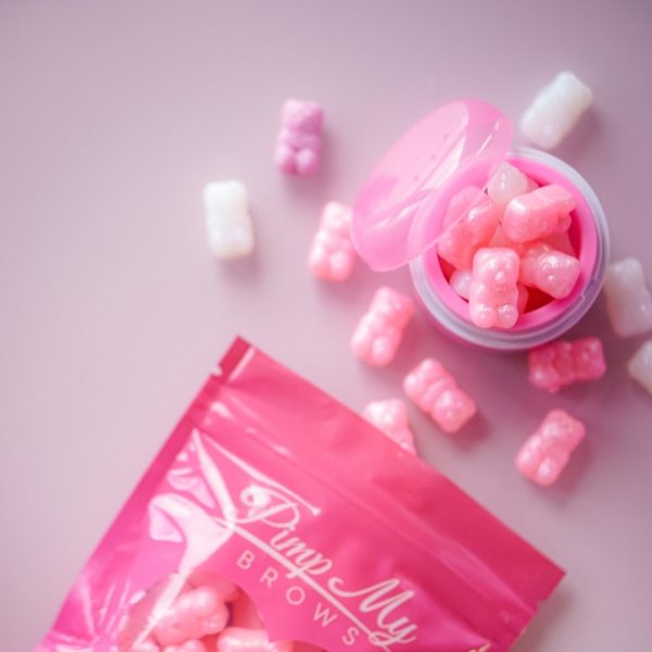 Pimp My Brows Flexi Wax Wosk do depilacji Różowa Perła 100 g