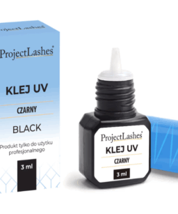 ProjectLashes Klej do przedłużania UV Czarny Black 3 ml