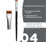 OkO Pędzel Prosty 04 Black - obrazek 2