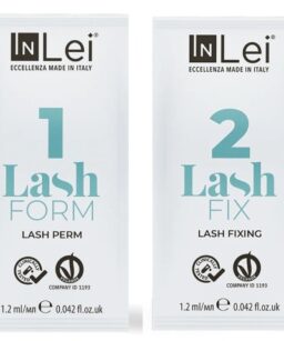 InLei Zestaw do Laminacji Rzęs w Saszetkach 2 x 1,2 ml
