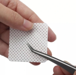 Waciki bezpyłowe perforowane 200 szt - obrazek 3