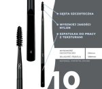 OkO Pędzel Dwustronny ze Szczoteczką 10 Black - obrazek 2