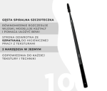 OkO Pędzel Dwustronny ze Szczoteczką 10 Black - obrazek 3