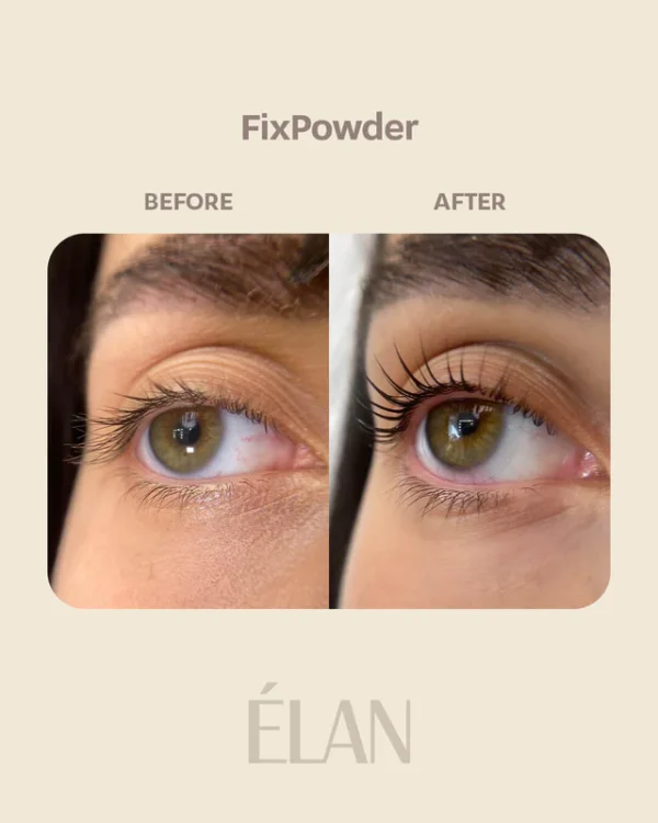 ELAN FixPowder Utrwalający Puder do Liftingu Rzęs 9 g - obrazek 4