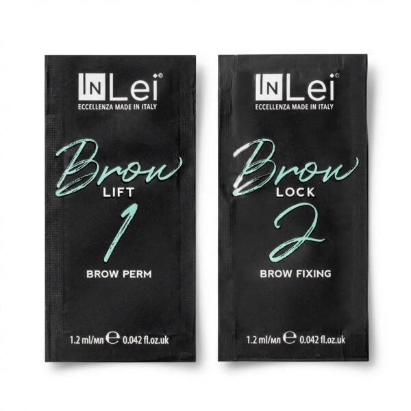 InLei Zestaw do Laminacji Brwi w Saszetkach 2 x 1,2 ml
