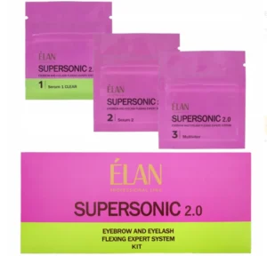 ELAN SUPERSONIC 2.0 Zestaw saszetek do laminacji rzęs i brwi 3 x 3 ml