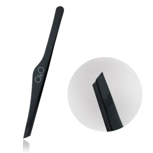 OkO Pęseta Skośna 05 do brwi Magnetic Black